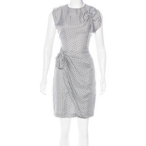 Diane von Furstenberg Agatha Wave Silk Dress US 2